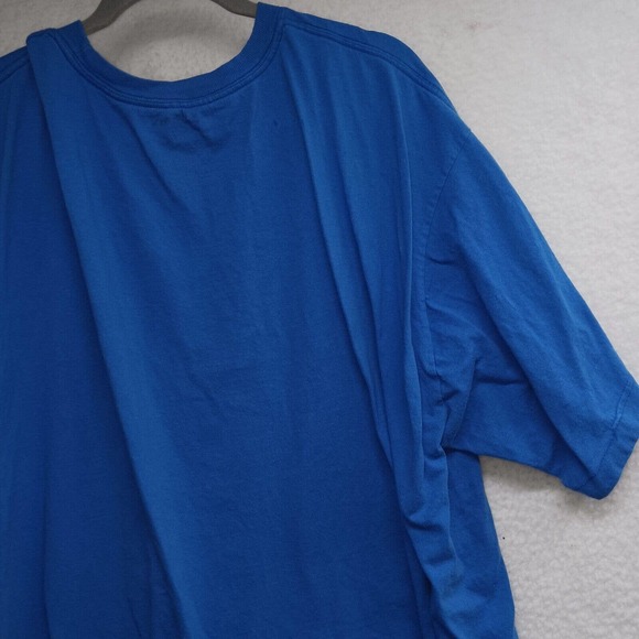 Adidas Men's Adult Sz 3X Tee Shirt T Blue OKC Thunder Basketball Athletic Casual - Picture 9 of 9